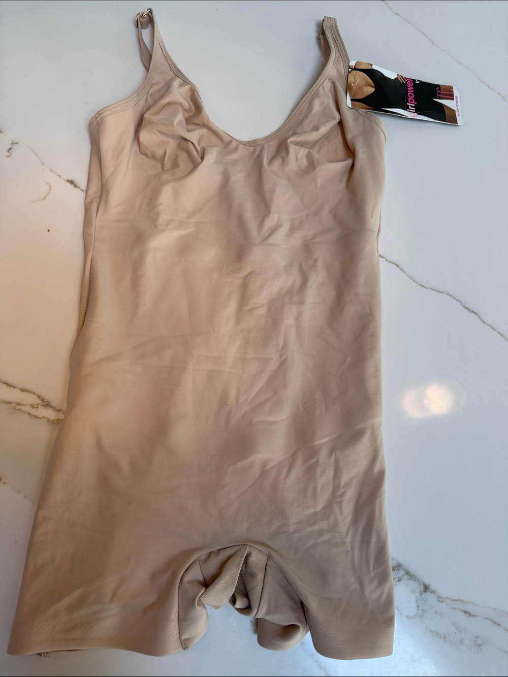 Firepower Nude Full-Body Shapewear Slip for Women Size Medium
